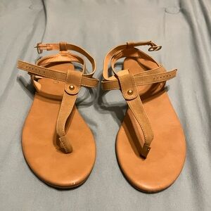Elegant Tan Women's Sandals